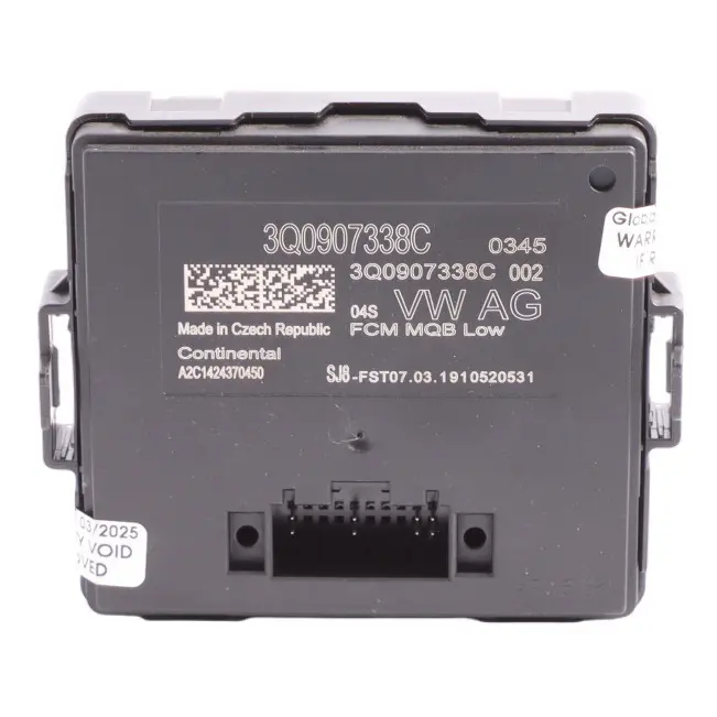 Audi VW Seat Skoda Headlight Aim Range Control Unit Module ECU Xenon - SKU 3Q0907338C - Part number 3Q0907338C