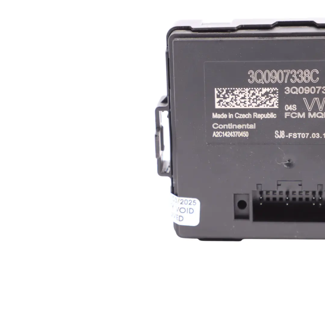 Audi VW Seat Skoda Headlight Aim Range Control Unit Module ECU Xenon - SKU 3Q0907338C - Part number 3Q0907338C
