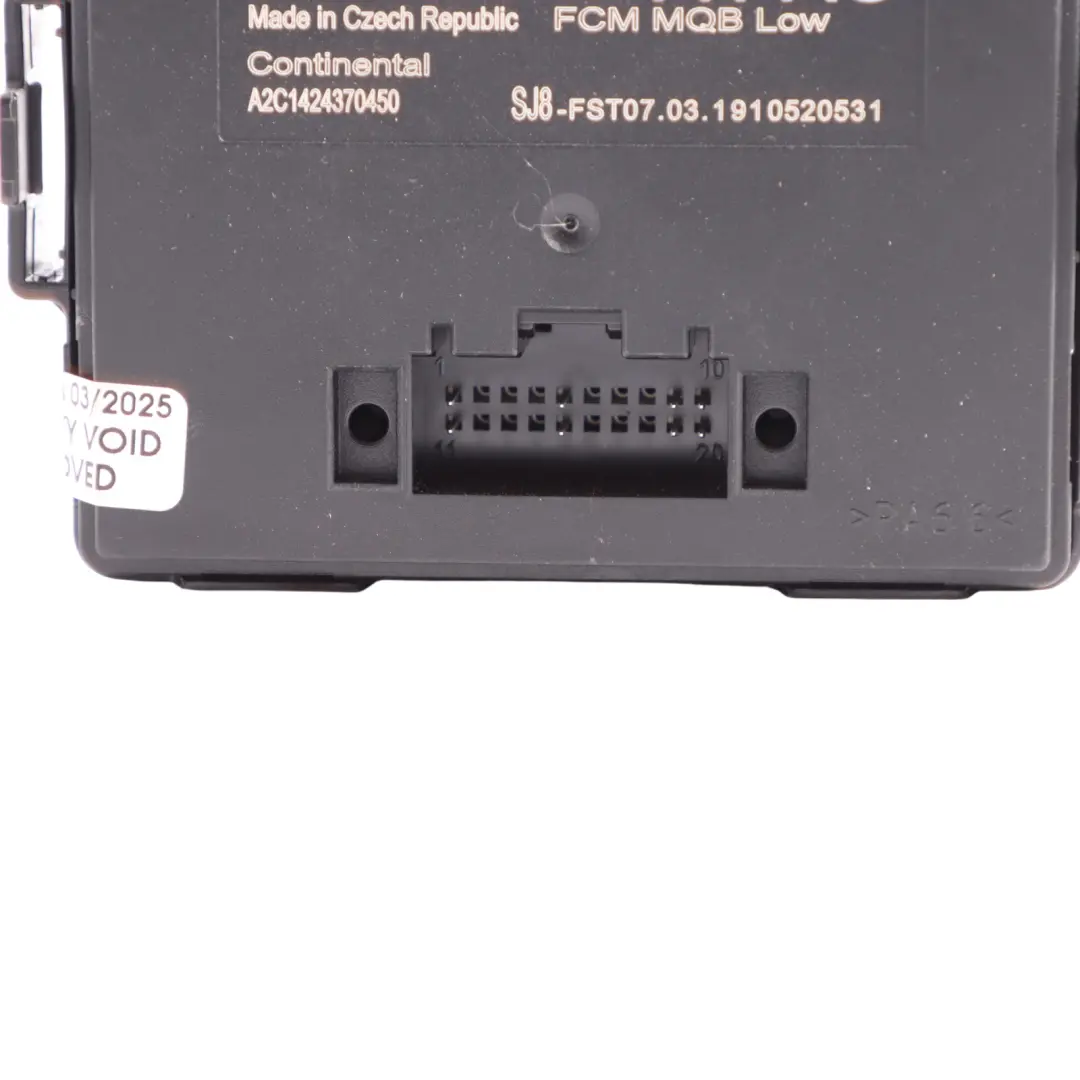 Audi VW Seat Skoda Headlight Aim Range Control Unit Module ECU Xenon - SKU 3Q0907338C - Part number 3Q0907338C