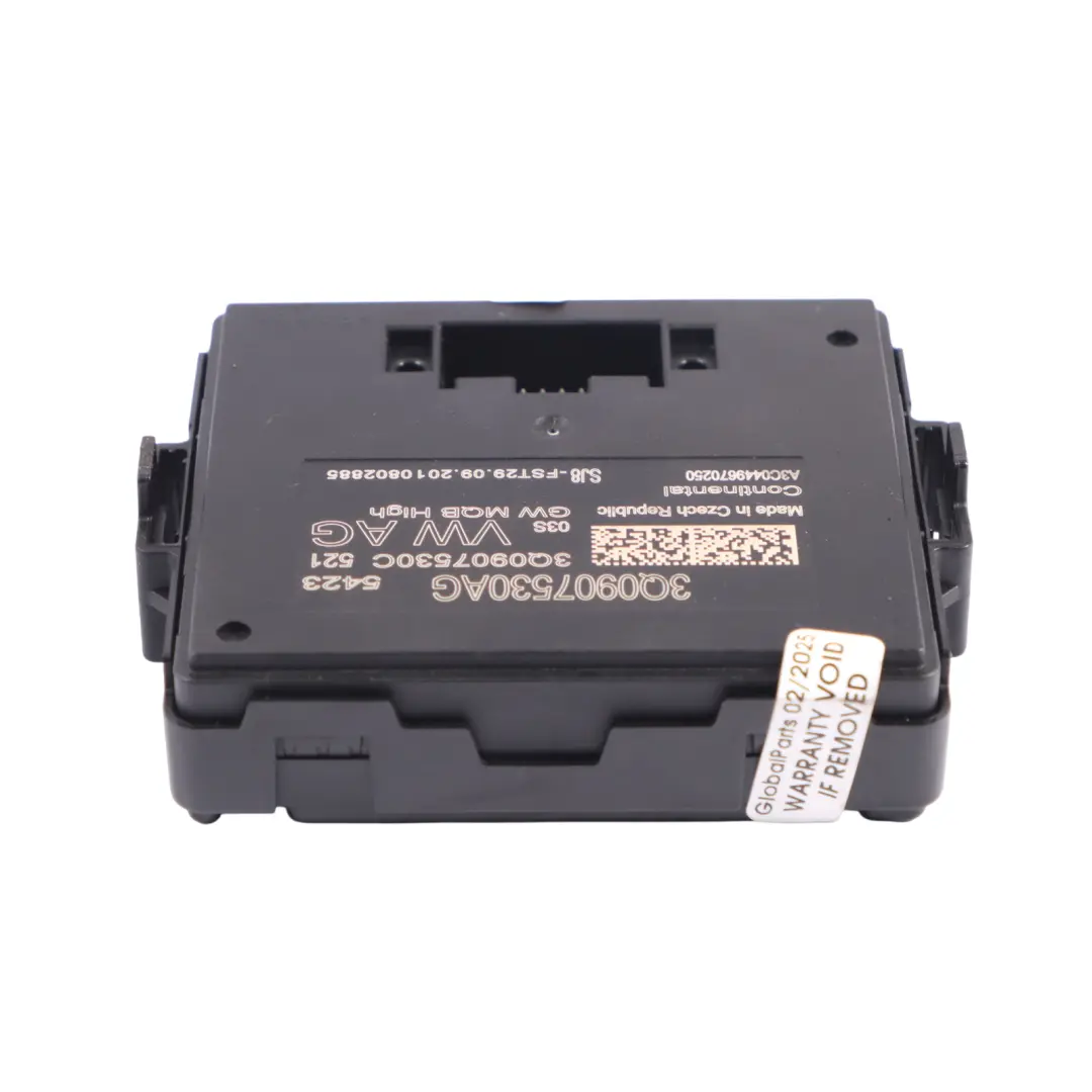Audi Q2 Q3 F3 1.5 TFSI Gateway Steuergerät Modul ECU - SKU 3Q0907530AG - Teilenummer 3Q0907530AG