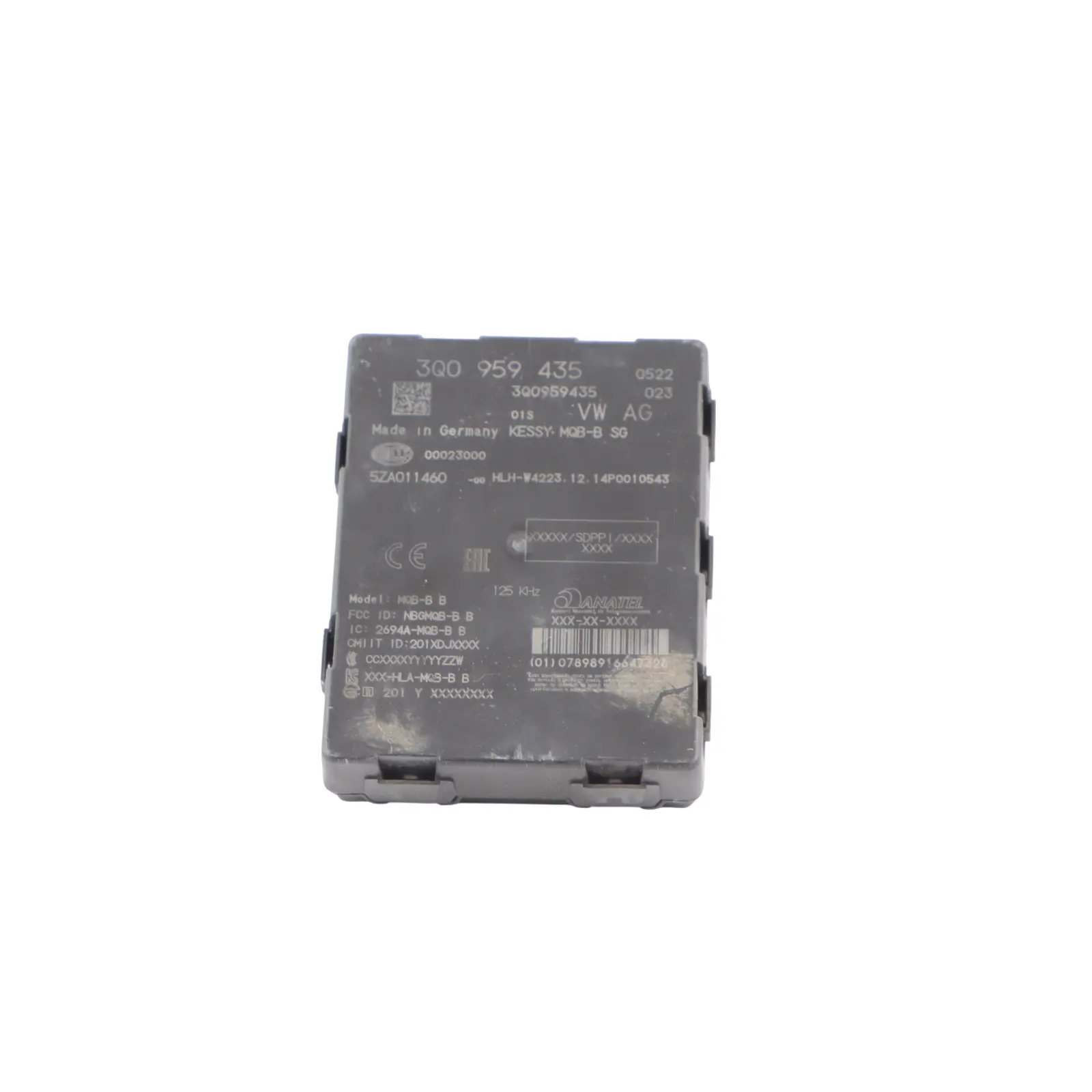 Audi TT FV Entry Keyless Kessy Control Module Unit ECU 3Q0959435
