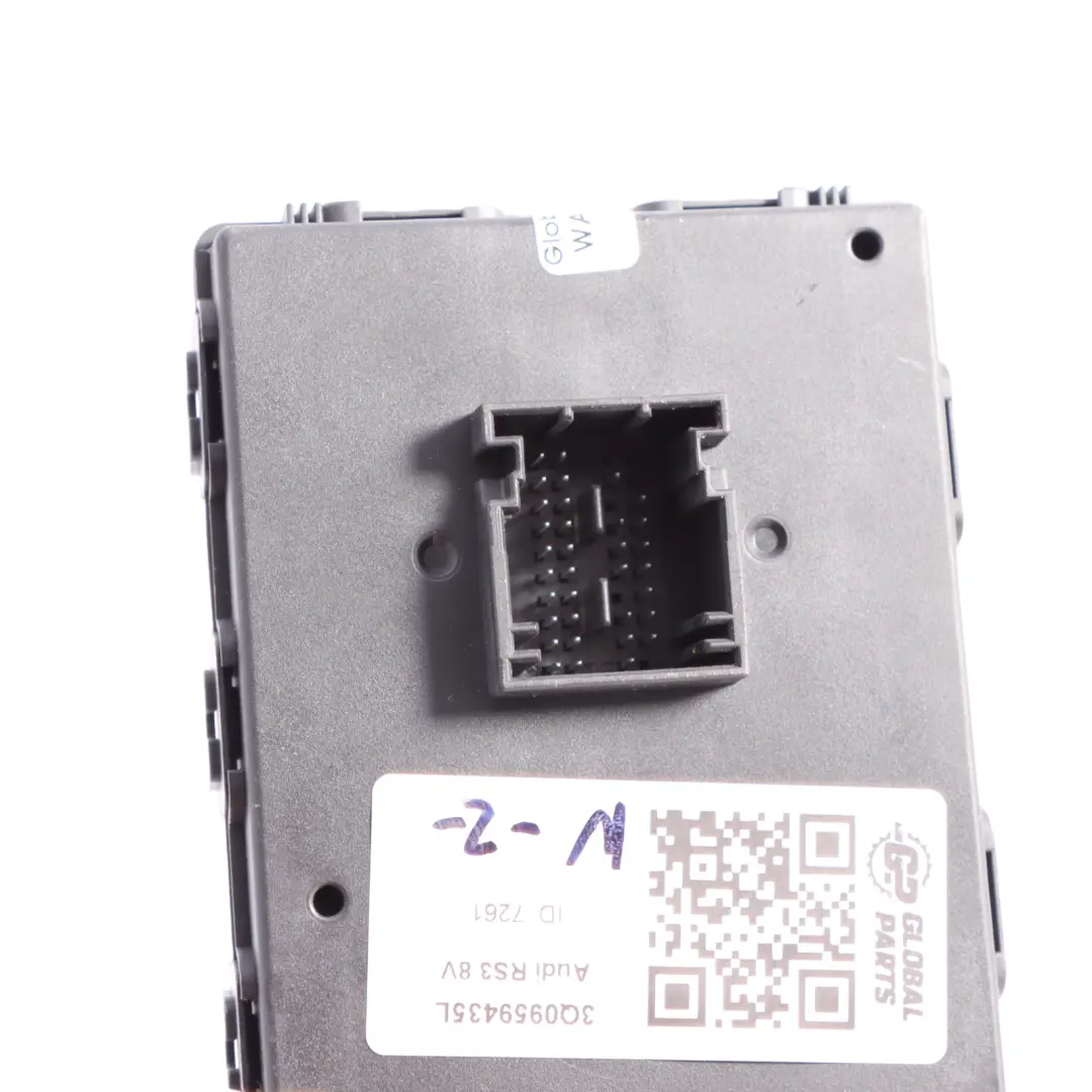 Audi A3 S3 RS3 8V Module Unité ECU Contrôle Kessy Sans Clé - SKU 3Q0959435L - Numéro de pièce 3Q0959435L