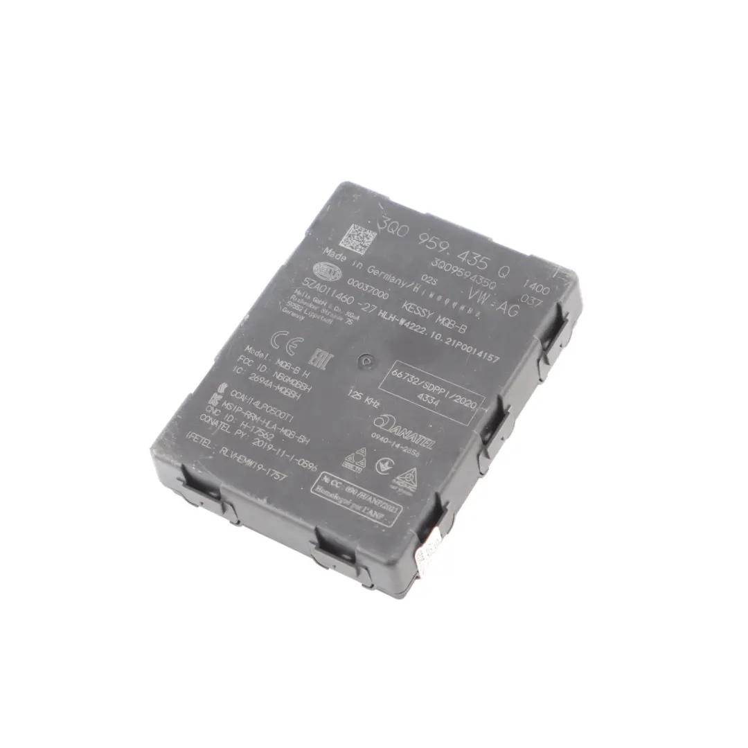 Volkswagen Audi Skoda Seat Keyless Entry Module ECU Unit - SKU 3Q0959435Q - Part number 3Q0959435Q