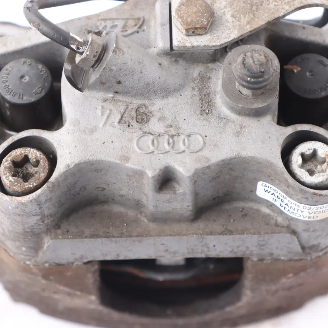 Audi A4 B7 B8 Alloggiamento Pinza Freno Ruota Anteriore Destra - SKU 4E0615124A - Numero di parte 4E0615124A