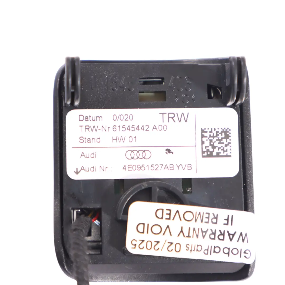 Interrupteur De Palette De Volant Tiptronic Minus Gauche pour Audi A6 C6 à propos du numéro de pièce 4E0951527AB Audi A6 C6 Interrupteur De Palette De Volant Tiptronic Minus Gauche - SKU 4E0951527AB - Numéro de pièce 4E0951527AB