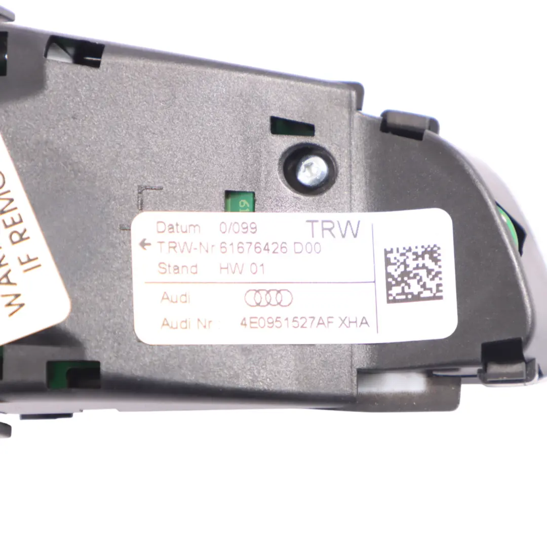 Audi A5 8T Volante Multifunción Control Interruptor Botón Set - SKU 4E0951527AF - Número de pieza 4E0951527AF