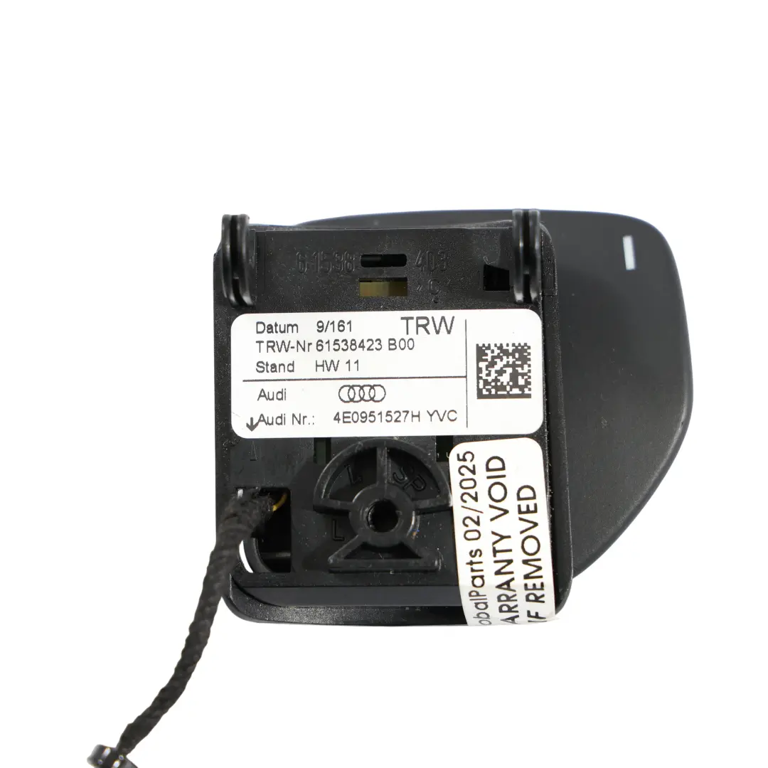 Steering Wheel Paddle Switch Minus Left N/S to Audi A6 C6 with Part number 4E0951527H Audi A6 C6 Steering Wheel Paddle Switch Minus Left N/S - SKU 4E0951527H - Part number 4E0951527H