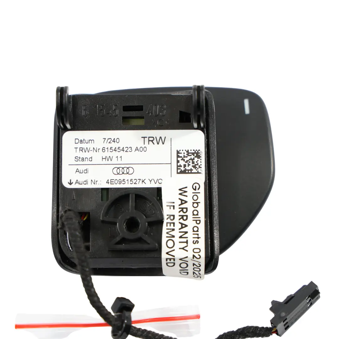 Audi A3 8P Steering Wheel Paddle Switch Minus Left N/S - SKU 4E0951527K - Part number 4E0951527K