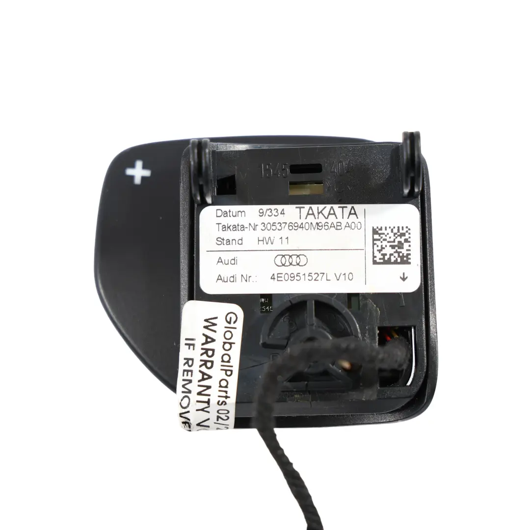 Lenkrad Paddle Shift Plus Rechts für Audi A5 8T mit Teilenummer 4E0951527L Audi A5 8T Lenkrad Paddle Shift Plus Rechts - SKU 4E0951527L - Teilenummer 4E0951527L