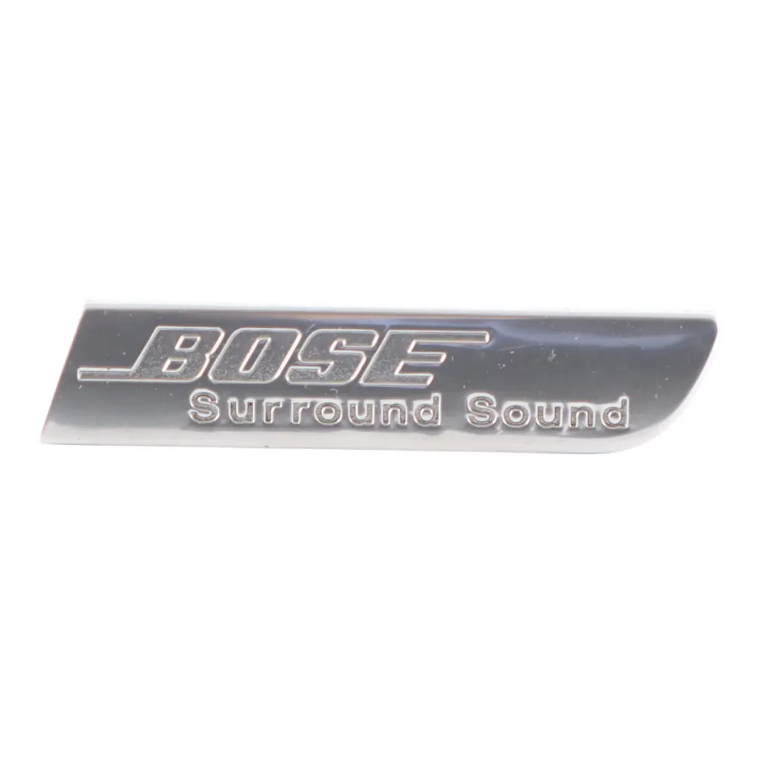 Emblem Audio Surround Sound BOSE Lettering to Audi A6 C6 with Part number 4F0053555 Audi A6 C6 Emblem Audio Surround Sound BOSE Lettering - SKU 4F0053555 - Part number 4F0053555