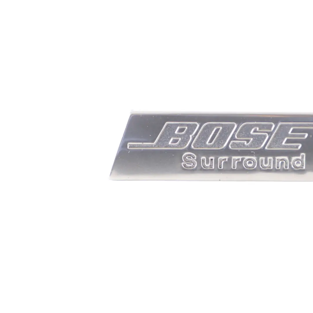 Emblema Audio Surround Sound BOSE Lettering para Audi A6 C6 con número de pieza 4F0053555 Audi A6 C6 Emblema Audio Surround Sound BOSE Lettering - SKU 4F0053555 - Número de pieza 4F0053555