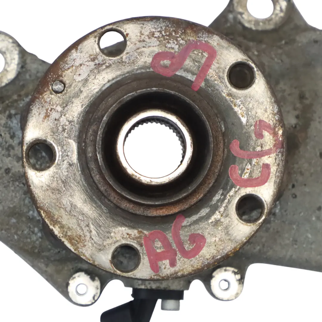 Front Steering Knuckle Wheel Hub Mounting Left N/S to Audi A6 C6 with Part number 4F0407253G Audi A6 C6 Front Steering Knuckle Wheel Hub Mounting Left N/S - SKU 4F0407253G-2 - Part number 4F0407253G