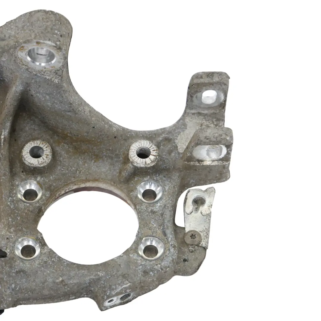 Steering Knuckle Wheel Hub Bracket Left N/S to Audi A6 C6 Rear with Part number 4F0505433G Audi A6 C6 Rear Steering Knuckle Wheel Hub Bracket Left N/S - SKU 4F0505433G-2 - Part number 4F0505433G