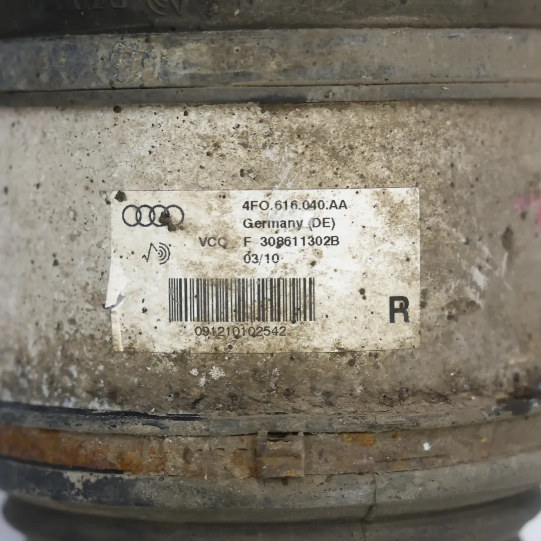 Audi A6 C6 Amortiguador Delantero Derecho Suspensión Muelle Strut - SKU 4F0616040AA - Número de pieza 4F0616040AA