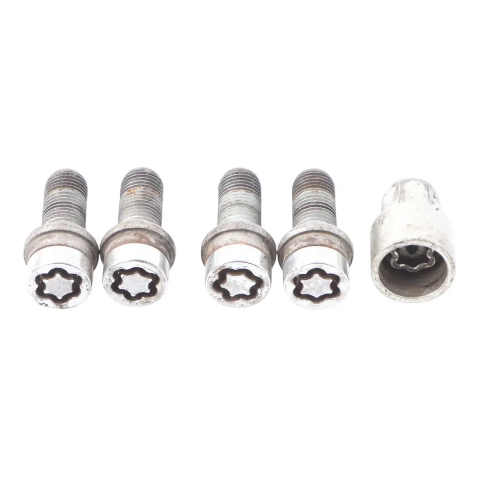 Audi A3 8P Anti Theft Bolt Locks Security Wheel Nut Set Kit 4F0698139C