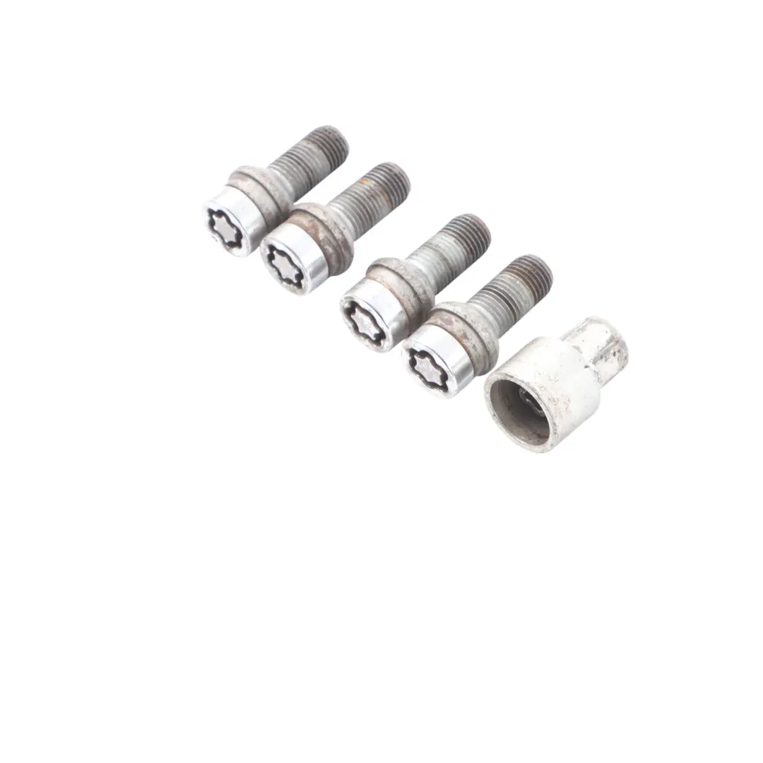 Audi A3 8P Anti Theft Bolt Locks Security Wheel Nut Set Kit - SKU 4F0698139C-1 - Part number 4F0698139C