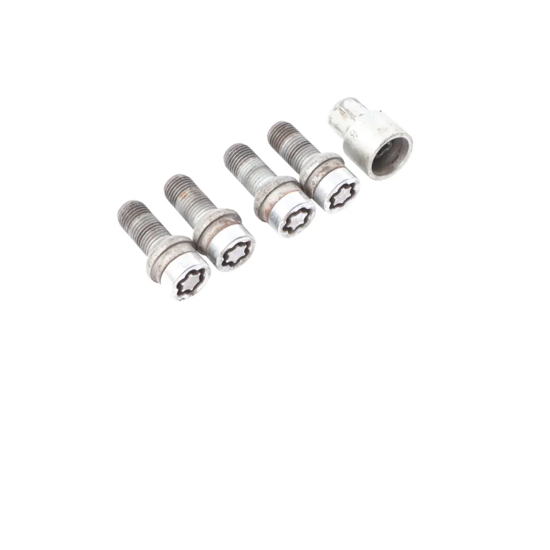 Kit Tuercas Seguridad Antirrobo Rueda para Audi A3 8P con número de pieza 4F0698139C Audi A3 8P Kit Tuercas Seguridad Antirrobo Rueda - SKU 4F0698139C-1 - Número de pieza 4F0698139C