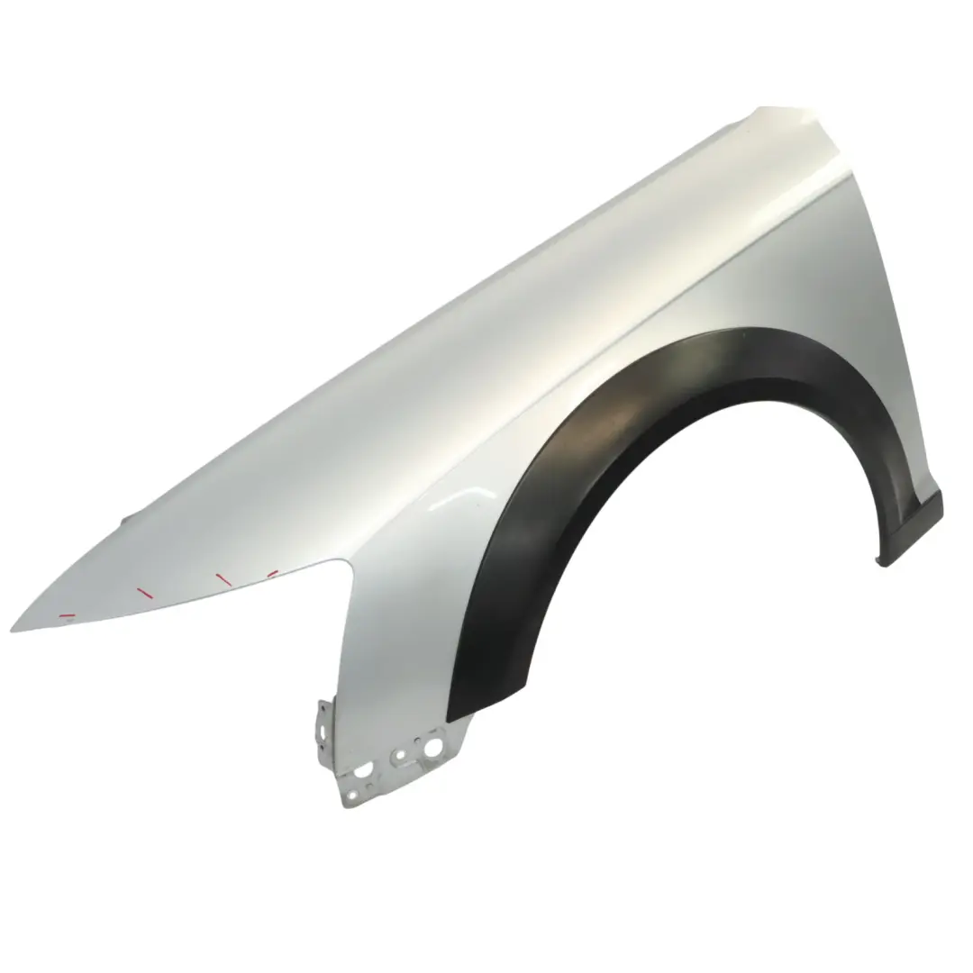 Audi A6 C6 Pannello Laterale Anteriore Sinistro Parafango Ice Silver - X7W - SKU 4F0821103H-ICS - Numero di parte 4F0821103H