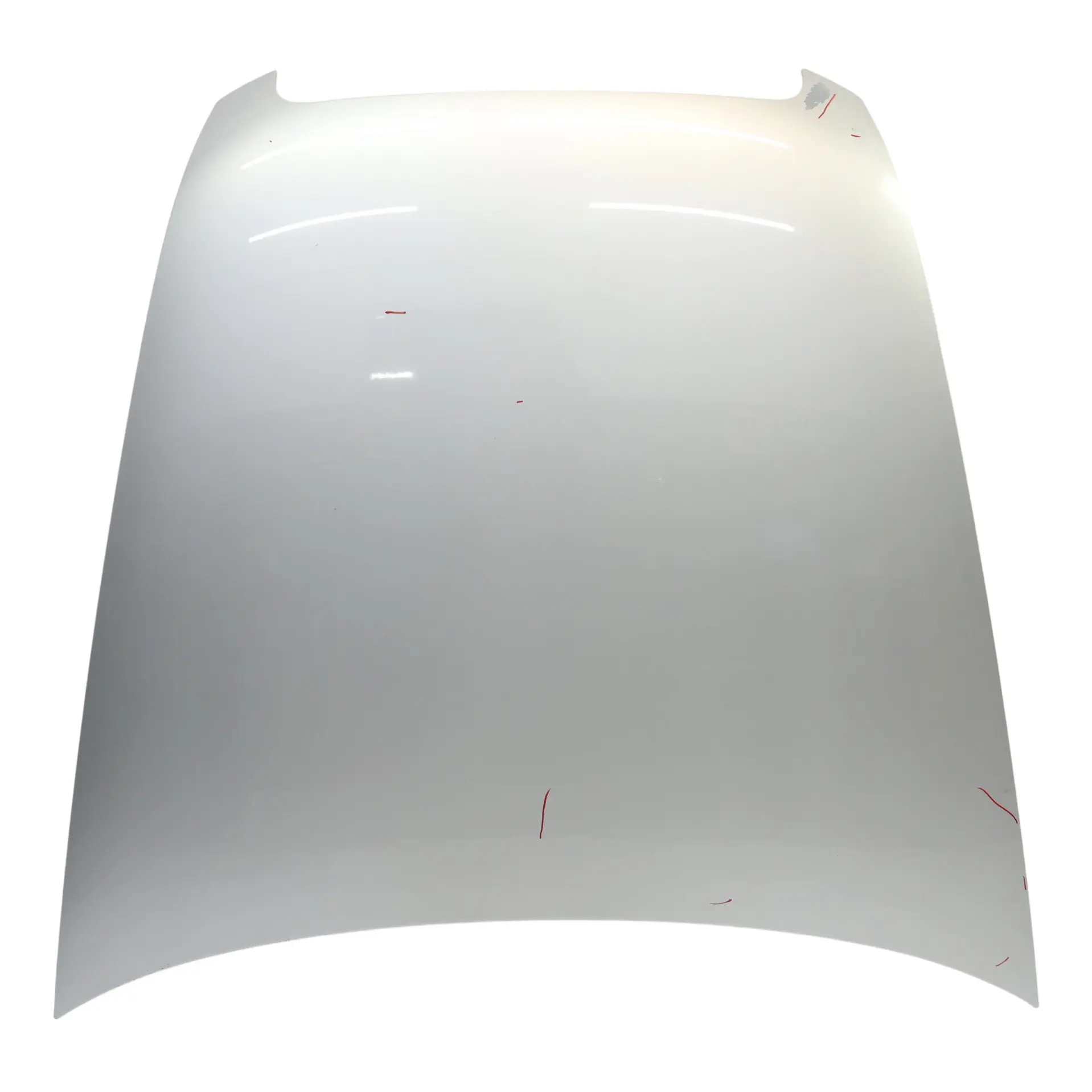 Audi A6 C6 Front Hood Bonnet Panel Cover Ice Silver Metallic - X7W