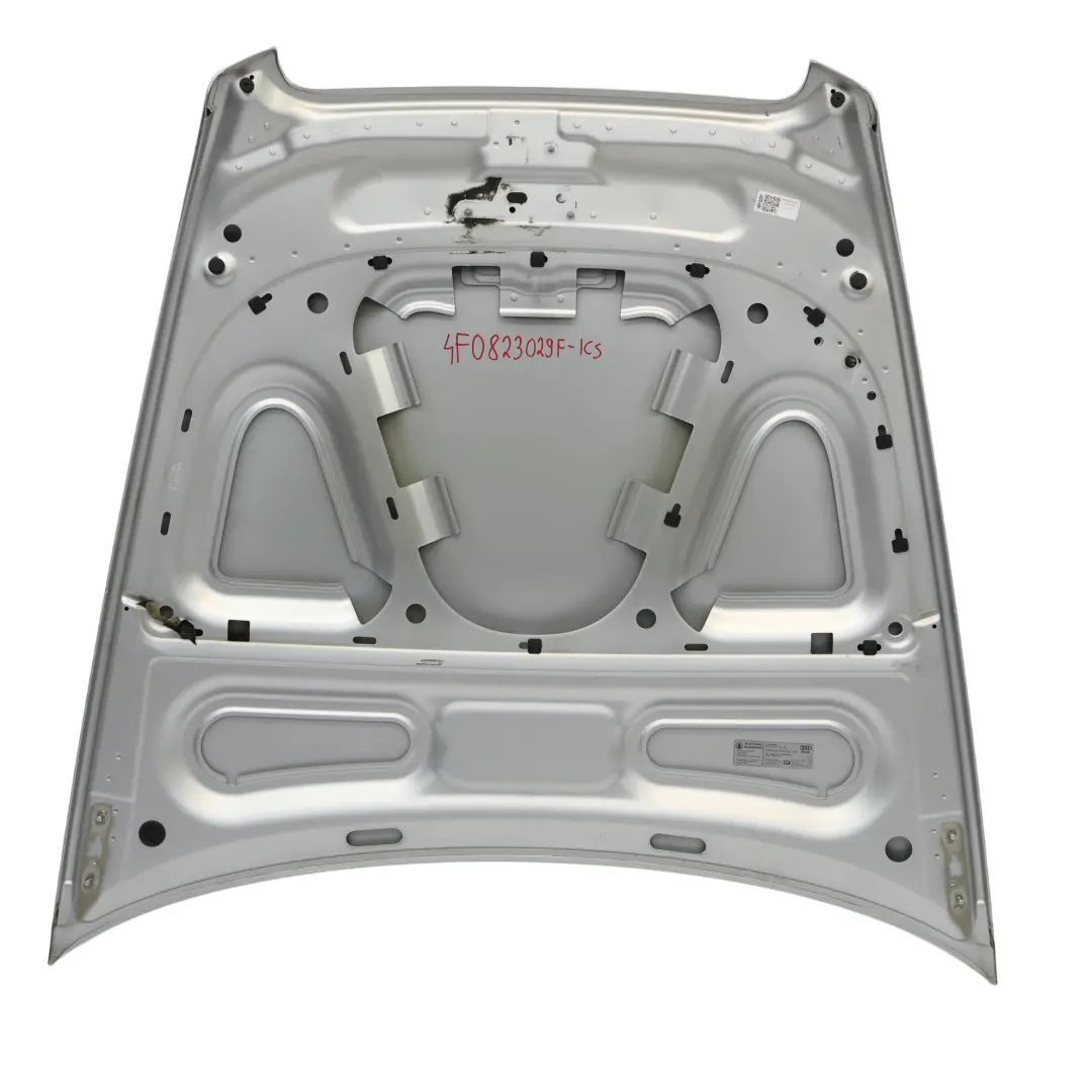 Audi A6 C6 Front Hood Bonnet Panel Cover Ice Silver Metallic - X7W - SKU 4F0823029F-ICS - Part number 4F0823029F