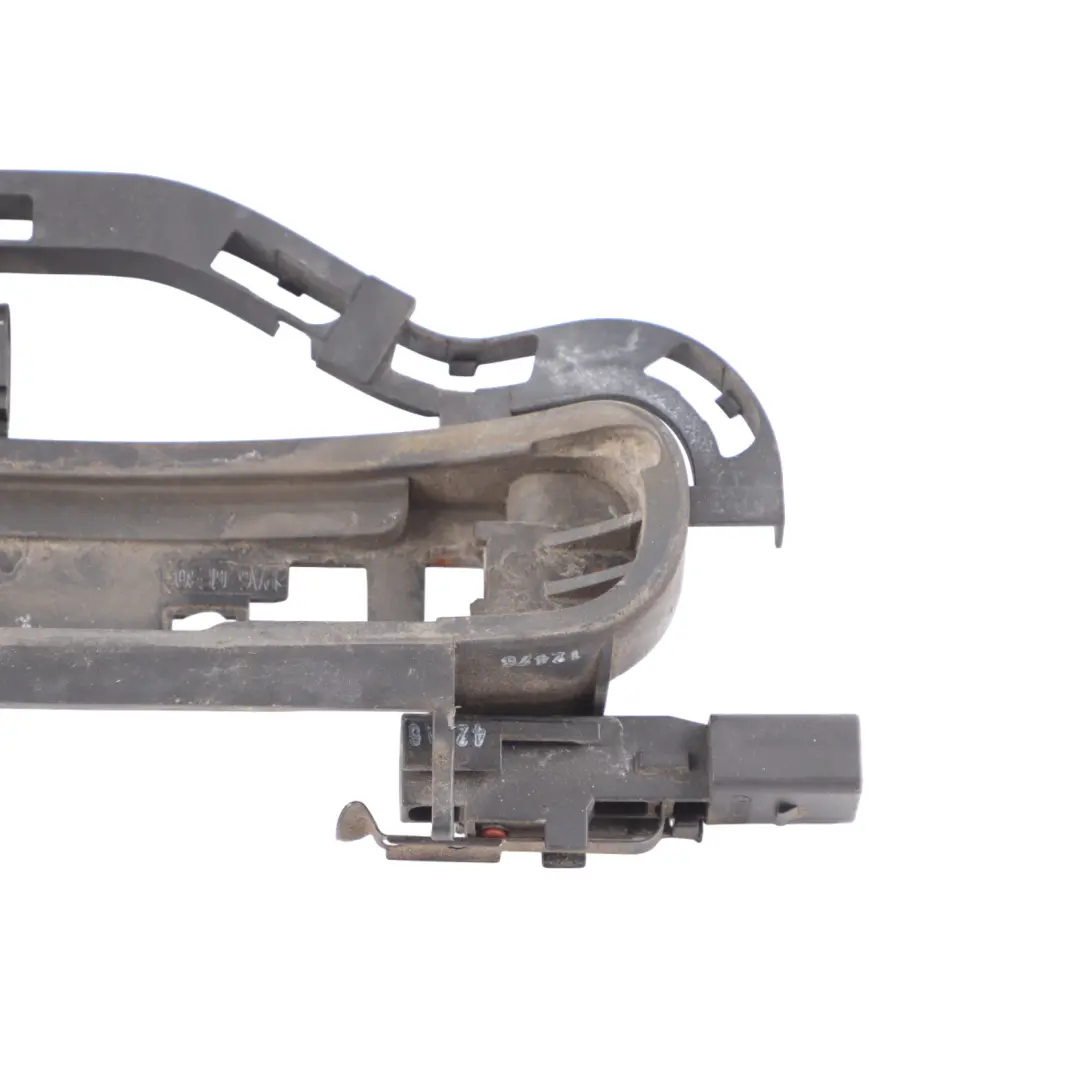 Front Left N/S Exterior Door Grab Handle Support Bar to Audi A6 S6 C6 with Part number 4F0837885E Audi A6 S6 C6 Front Left N/S Exterior Door Grab Handle Support Bar - SKU 4F0837885E - Part number 4F0837885E