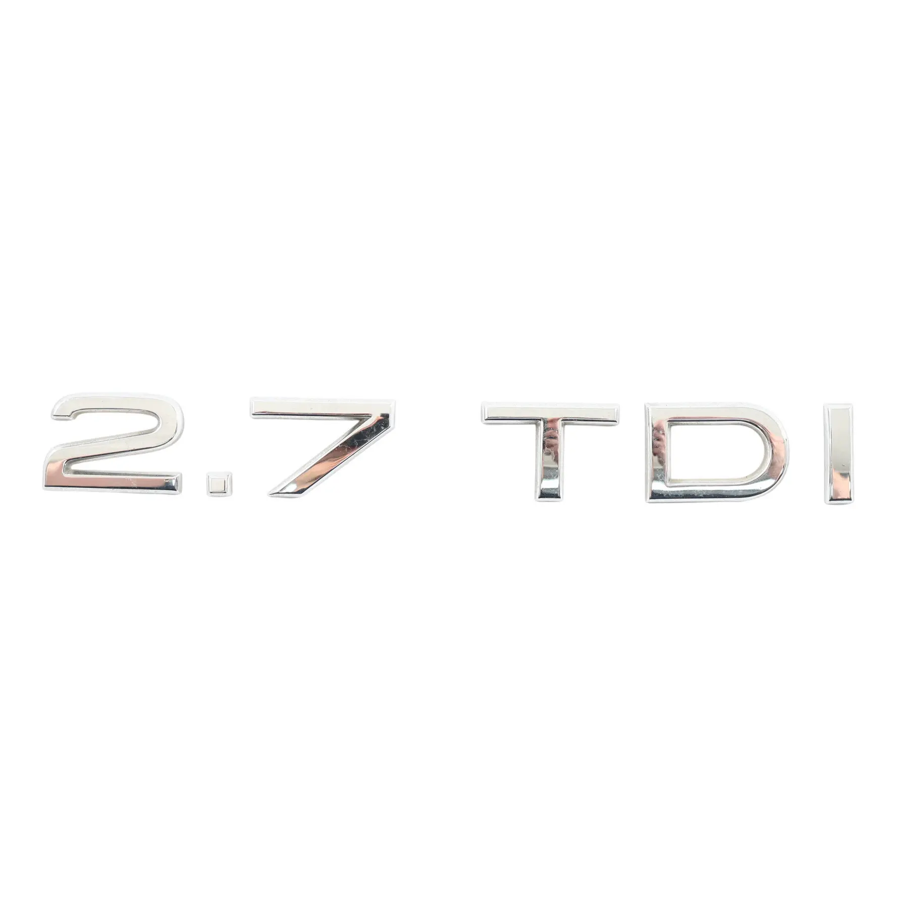 Audi A6 C6 Tailgate Trunk Rear Badge Emblem Lettering 2.7 TDI 4F0853743C