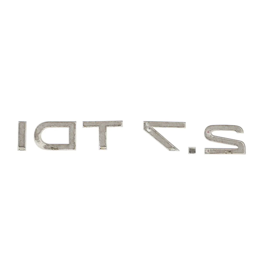 Trunk Rear Badge Emblem Lettering 2.7 TDI Audi A6 C6 Tailgate - SKU 4F0853743C - Part number 4F0853743C