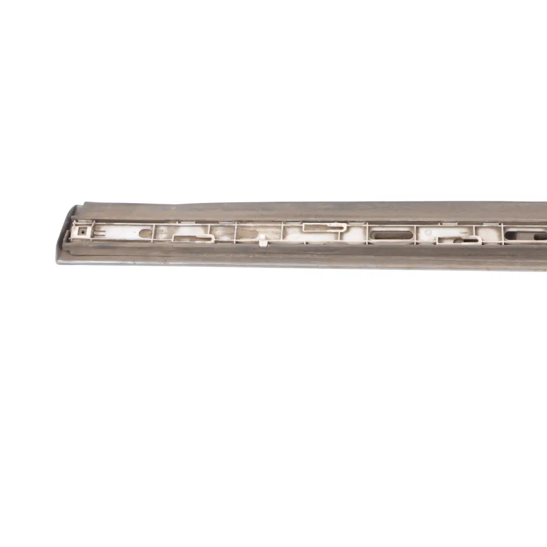 Front Lower Door Trim Moulding Strip Left N/S Quartz Grey - Y7G to Audi A6 S6 C6 with Part number 4F0853959L Audi A6 S6 C6 Front Lower Door Trim Moulding Strip Left N/S Quartz Grey - Y7G - SKU 4F0853959L-QGR - Part number 4F0853959L