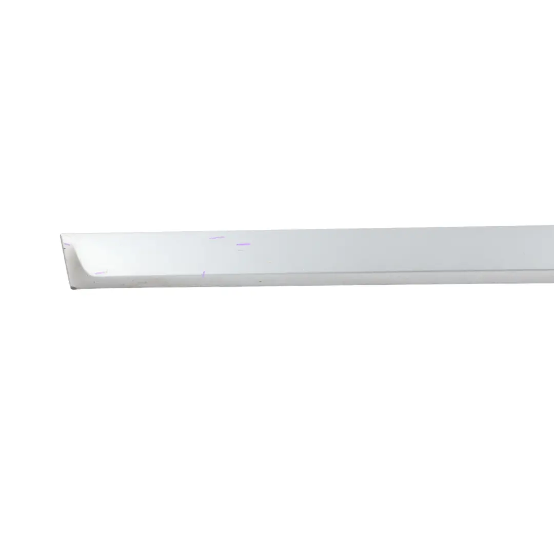 Front Lower Door Trim Moulding Strip Left N/S Quartz Grey - Y7G to Audi A6 S6 C6 with Part number 4F0853959L Audi A6 S6 C6 Front Lower Door Trim Moulding Strip Left N/S Quartz Grey - Y7G - SKU 4F0853959L-QGR - Part number 4F0853959L