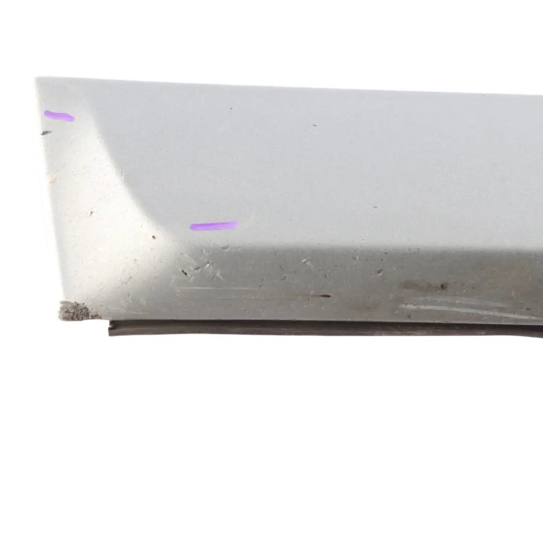 Audi A6 S6 C6 Lower Door Trim Moulding Strip Front Left N/S Quartz Grey - Y7G - SKU 4F0853959L-QGR - Part number 4F0853959L