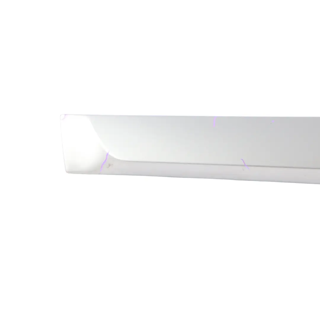 Audi S6 C6 Door Trim Moulding Strip Rear Left N/S Quartz Grey Metallic - Y7G - SKU 4F0853969M-QGR - Part number 4F0853969M