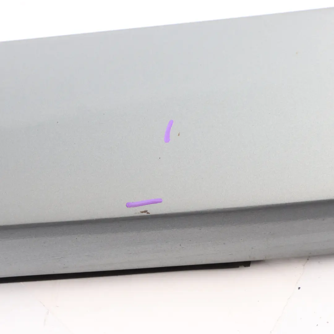 Door Trim Moulding Strip Rear Left N/S Quartz Grey Metallic - Y7G to Audi S6 C6 with Part number 4F0853969M Audi S6 C6 Door Trim Moulding Strip Rear Left N/S Quartz Grey Metallic - Y7G - SKU 4F0853969M-QGR - Part number 4F0853969M