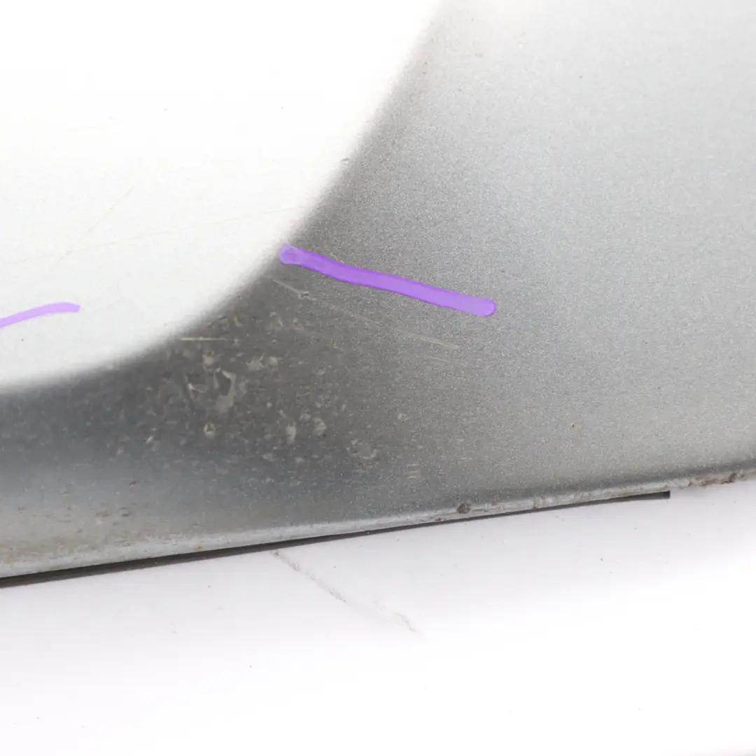 Audi S6 C6 Rear Door Strip Moulding Trim Right O/S Quartz Grey Metallic - Y7G - SKU 4F0853970M-QGR - Part number 4F0853970M