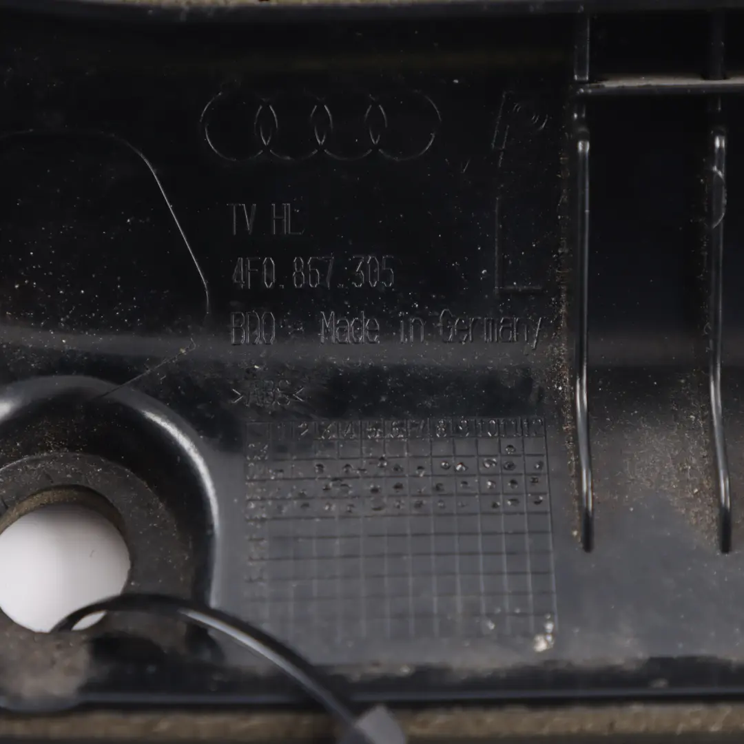 Door Card Armrest Cover Trim Panel Front Right O/S Grey to Audi S6 C6 with Part number 4F0867305G Audi S6 C6 Door Card Armrest Cover Trim Panel Front Right O/S Grey - SKU 4F0867305G - Part number 4F0867305G