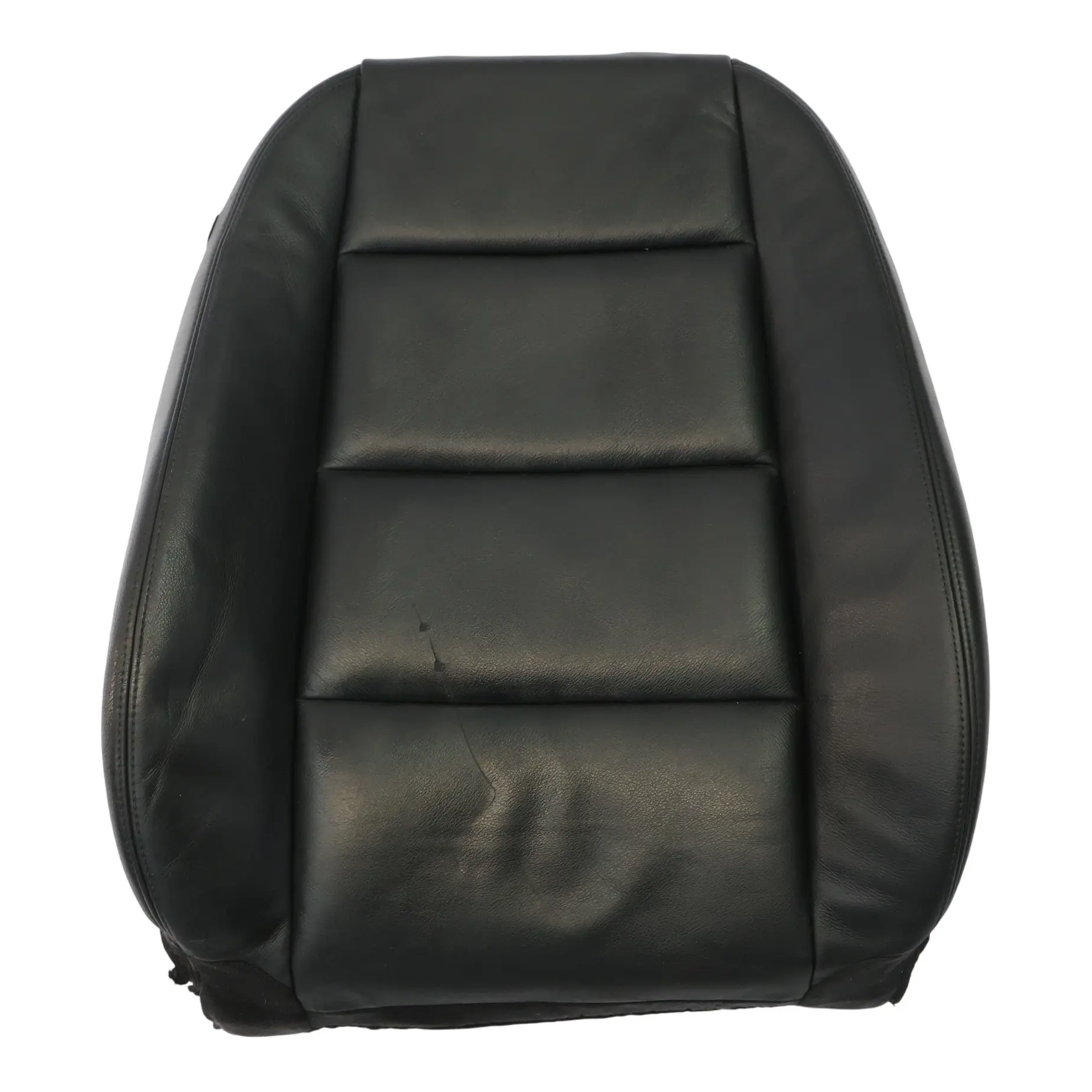 Audi A6 C6 Front Seat Backrest Right O/S Interior Heated Leather Milano Black