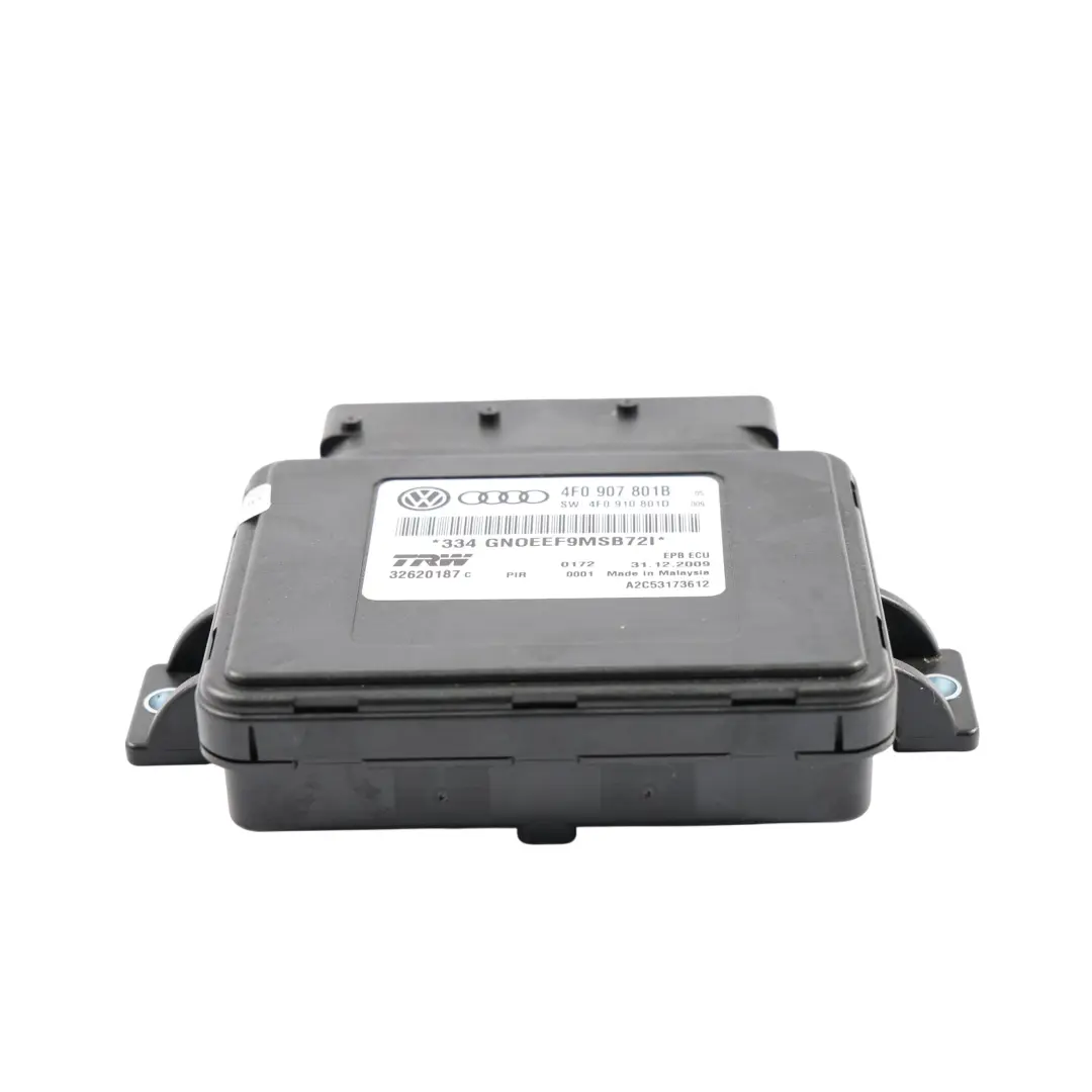 Moduł Sterownik Hamulca Ręcznego do Audi A6 C6 o numerze 4F0907801B Audi A6 C6 Moduł Sterownik Hamulca Ręcznego - SKU 4F0907801B - Numer Części 4F0907801B