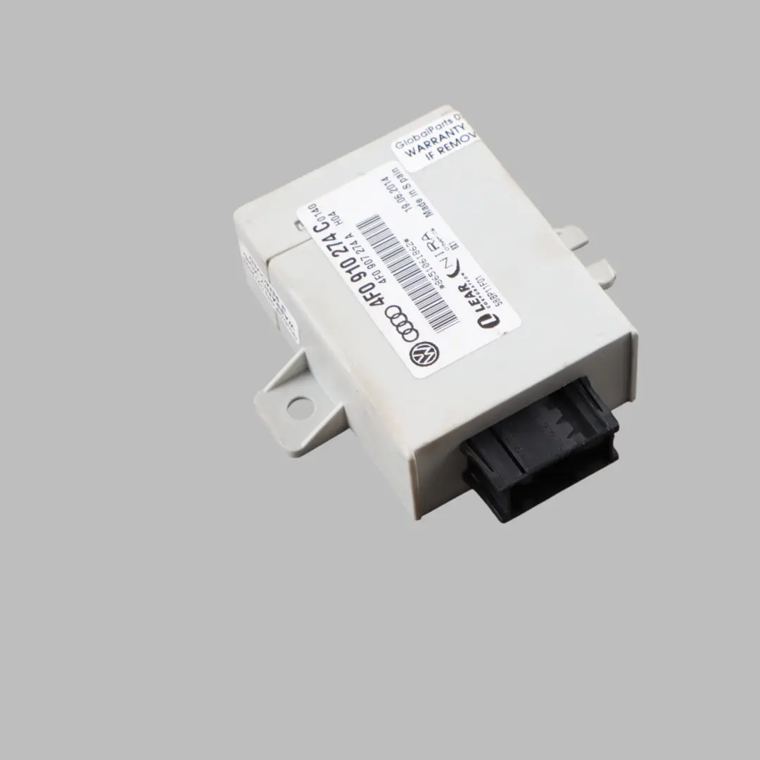 ECU Module De Commande Du Capteur De Pression Des Pneus pour Audi Q7 4L à propos du numéro de pièce 4F0910274C Audi Q7 4L ECU Module De Commande Du Capteur De Pression Des Pneus - SKU 4F0910274C - Numéro de pièce 4F0910274C