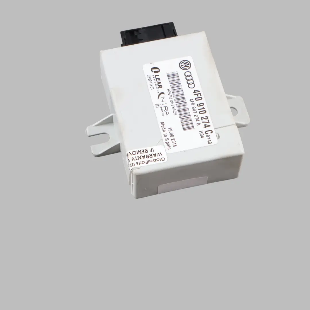 Audi Q7 4L ECU Moduł Sterownik Czujnika Ciśnienia W Oponach - SKU 4F0910274C - Numer Części 4F0910274C