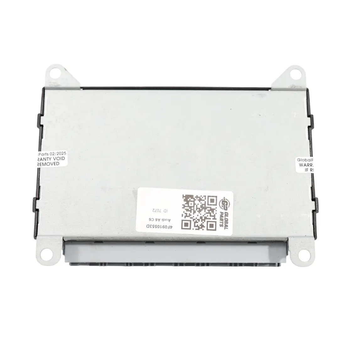 Adaptive Suspension Software Module Control Unit ECU Audi A6 C6 - SKU 4F0910553D - Part number 4F0910553D
