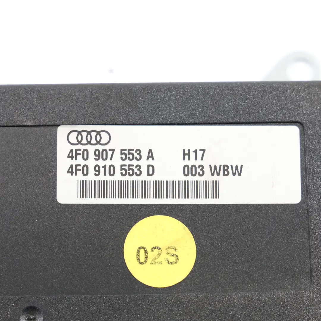 Adaptive Suspension Software Module Control Unit ECU Audi A6 C6 - SKU 4F0910553D - Part number 4F0910553D