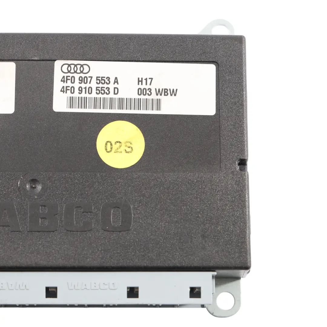Adaptive Suspension Software Module Control Unit ECU Audi A6 C6 - SKU 4F0910553D - Part number 4F0910553D
