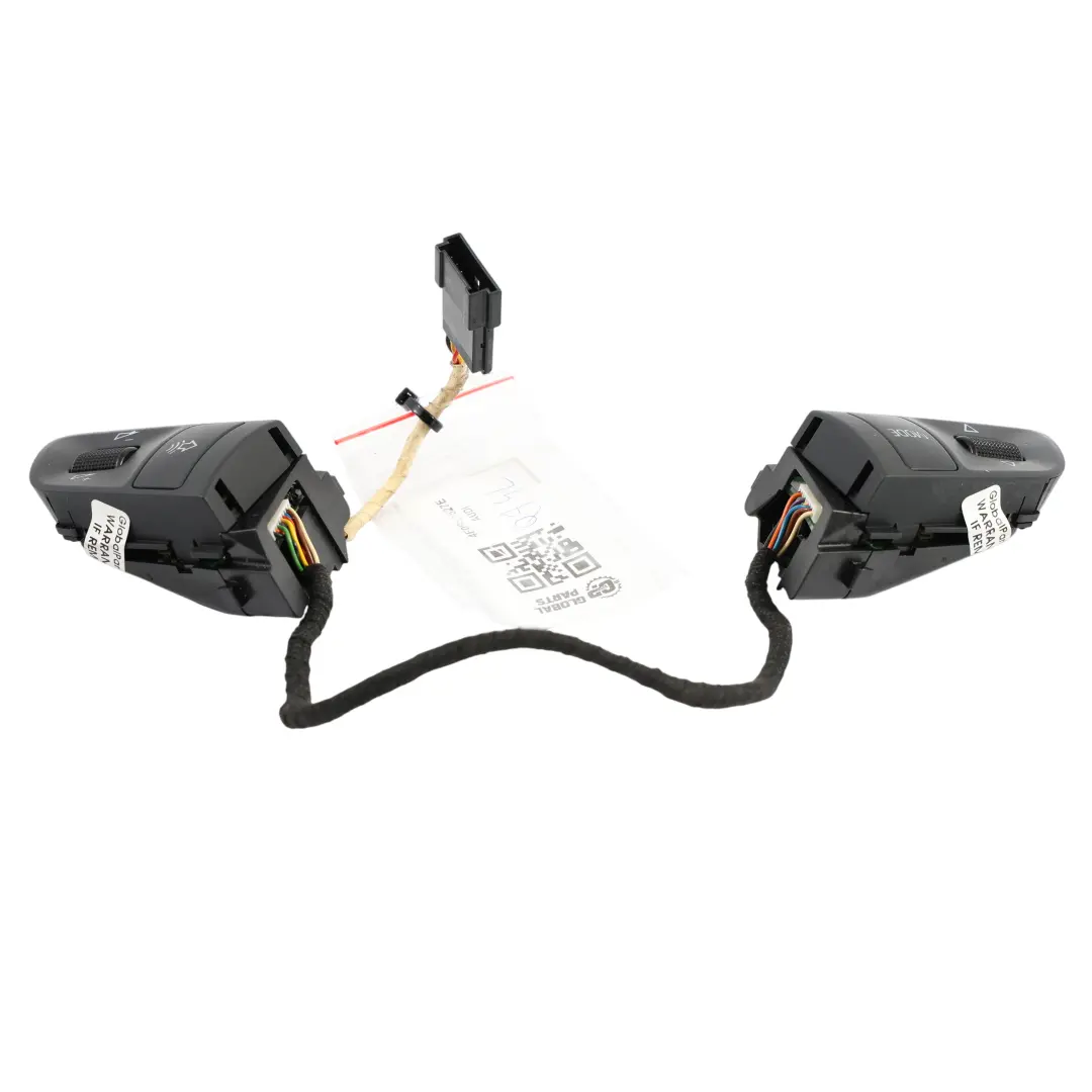 Audi Q7 4L Steering Wheel MMI Multifunction Switch Button Set Kit - SKU 4F0951527E - Part number 4F0951527E