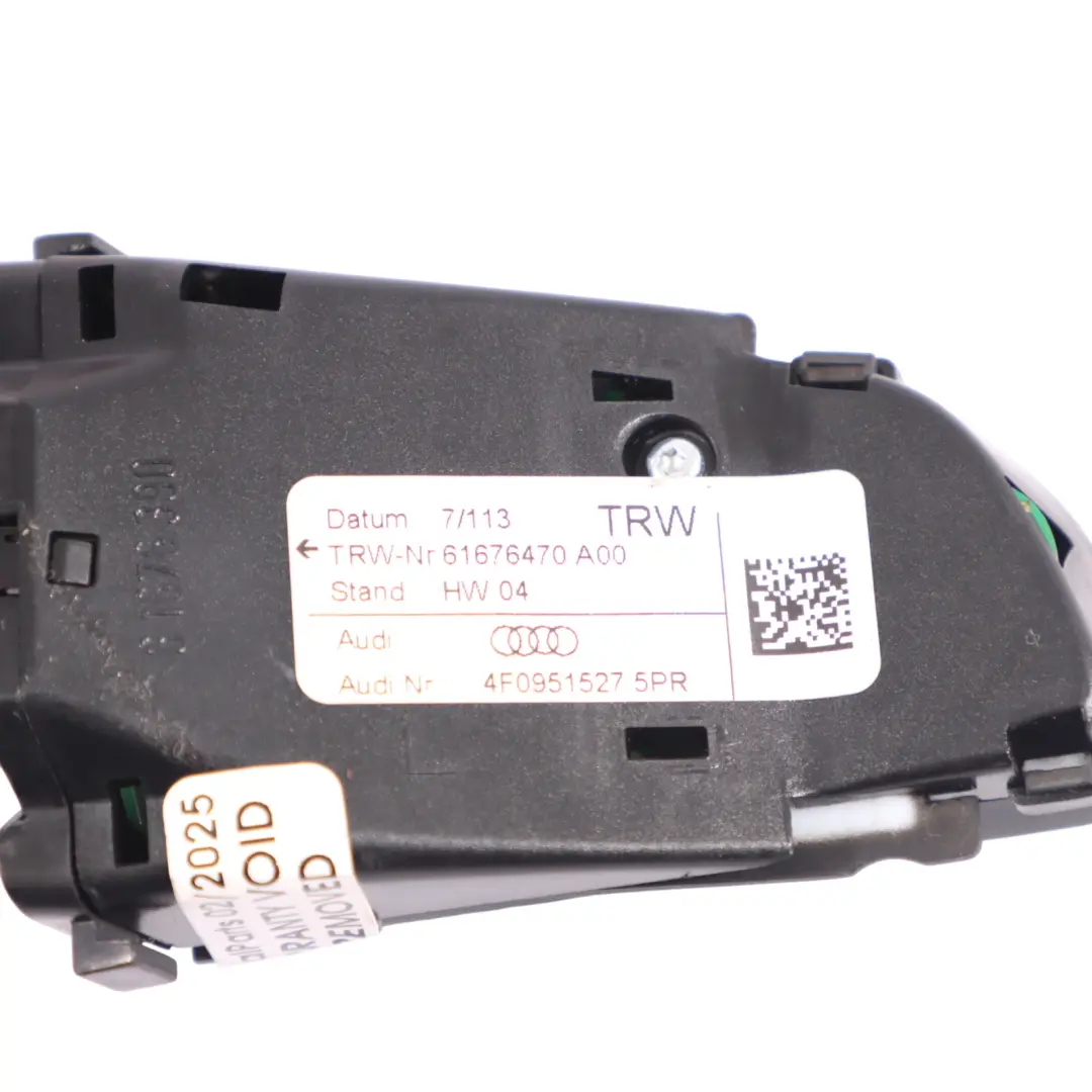  Bouton De Commande De Volant Audi A4 B8 A6 C6 Interrupteurs Commande - SKU 4F0951527L - Numéro de pièce 4F0951527L
