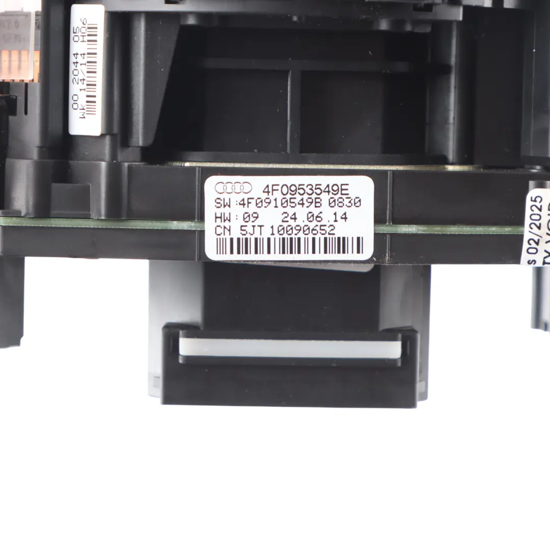 Audi Q7 4L Interruttore Indicatore Gruppo Tergicristallo Unità Cruise - SKU 4F0953549E - Numero di parte 4F0953549E