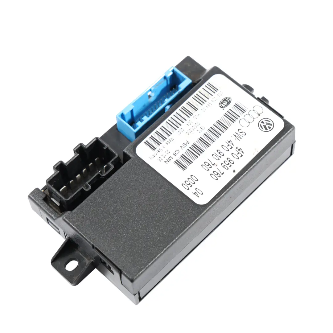 Module Mémoire Commande Siège Avant Gauche Audi A6 C6 - SKU 4F0959760 - Numéro de pièce 4F0959760