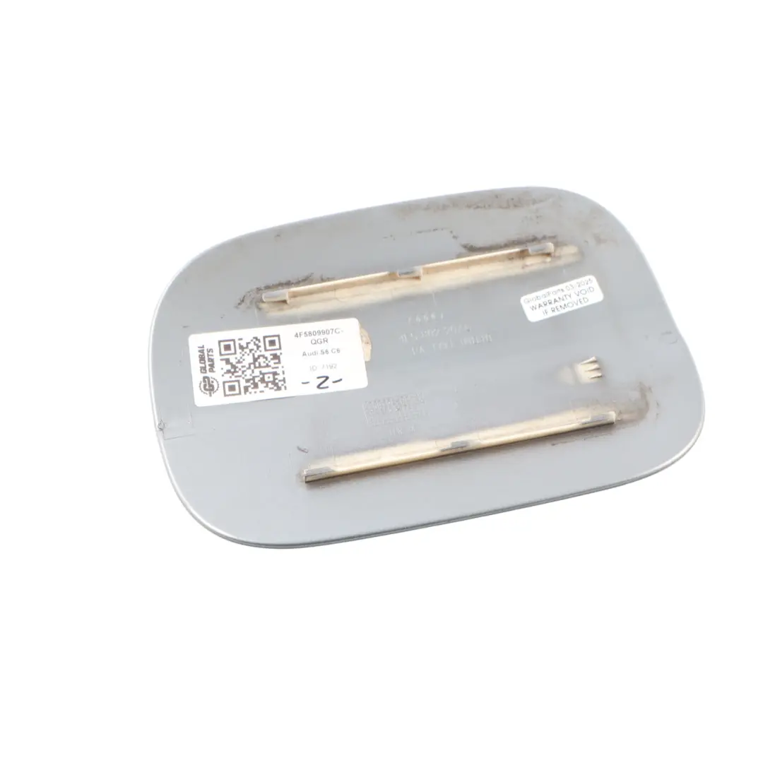 Audi S6 C6 Tankdeckel Einfüllklappe Quarzgrau Y7G - SKU 4F5809907C-QGR - Teilenummer 4F5809907C