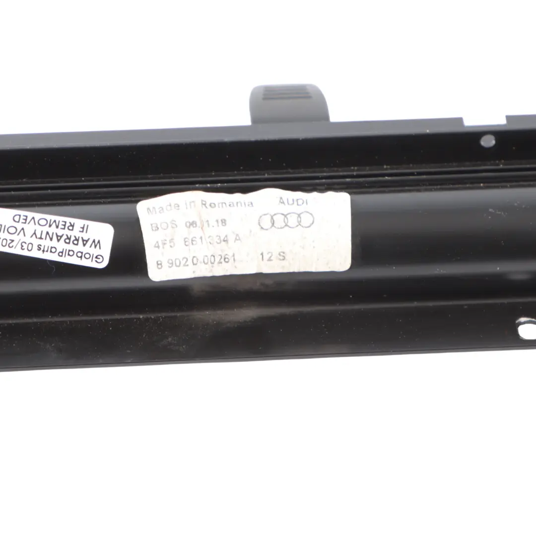 Roller Blind Bar Rail Sun Shade Rear Right O/S to Audi S6 C6 with Part number 4F5861334A Audi S6 C6 Roller Blind Bar Rail Sun Shade Rear Right O/S - SKU 4F5861334A - Part number 4F5861334A