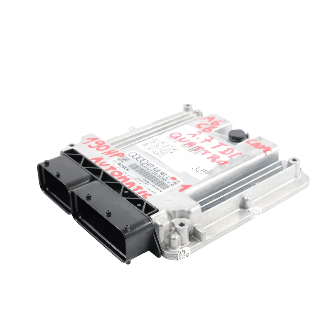 Kit Calculateur Moteur Audi A6 C6 2.7 TDI CANC Quattro 190HP  - SKU 4F7910401L-1 - Numéro de pièce 4F7910401L