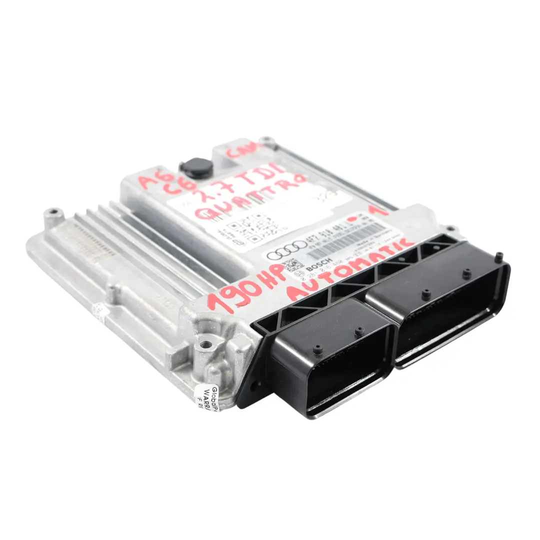 Kit Calculateur Moteur Audi A6 C6 2.7 TDI CANC Quattro 190HP  - SKU 4F7910401L-1 - Numéro de pièce 4F7910401L