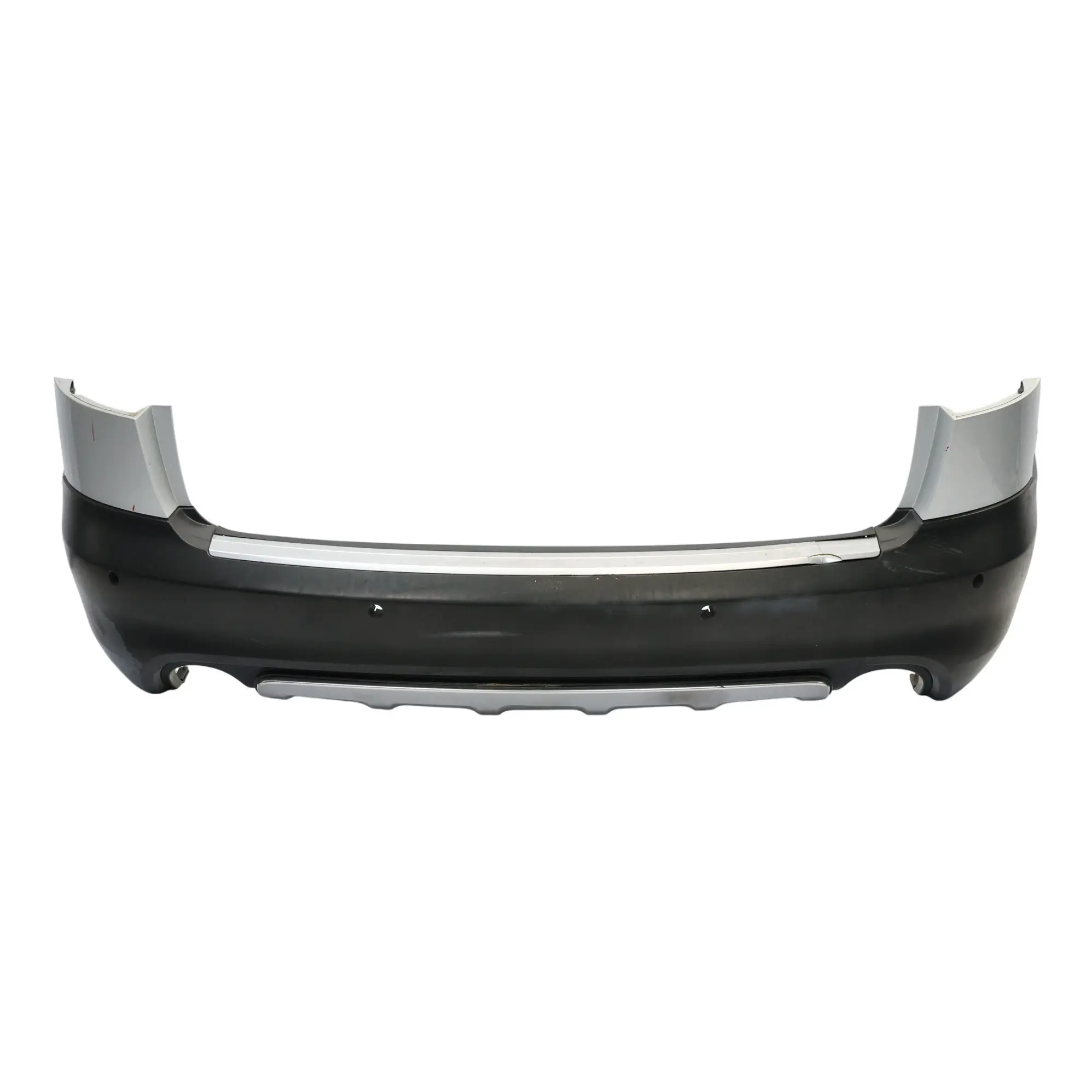 Audi A6 C6 Allroad Rear Bumper PDC Trim Panel Ice Silver Metallic X7W 4F9807303C